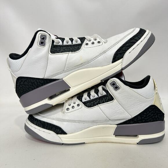 Nike Air Jordan 3 Retro “Cement Grey White Fire Red” main image 8